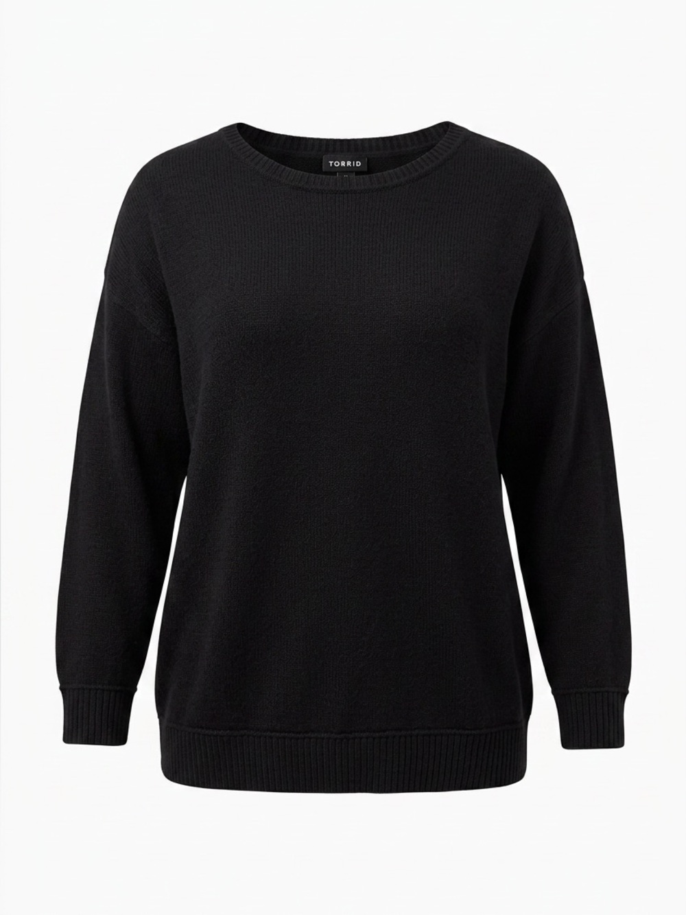 Torrid Black Knit Sweater